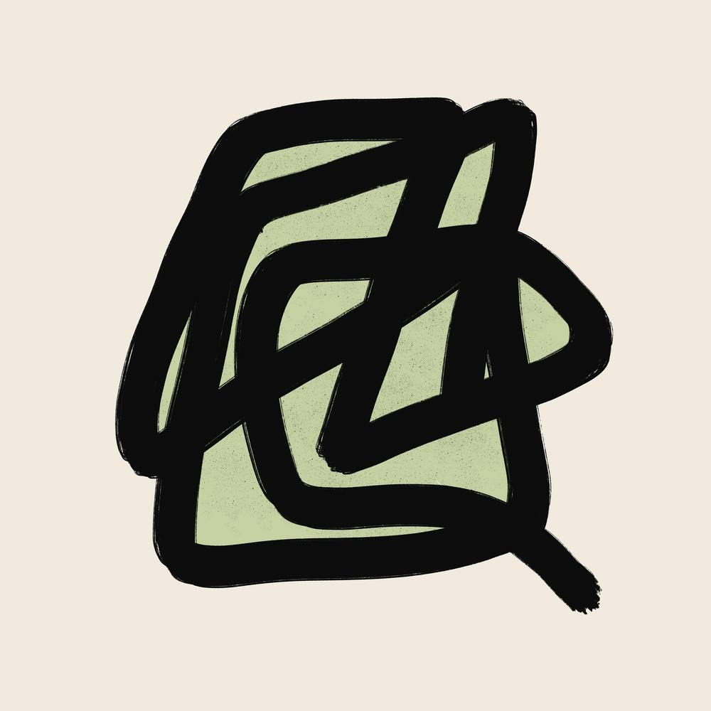 Bold Scribble Square