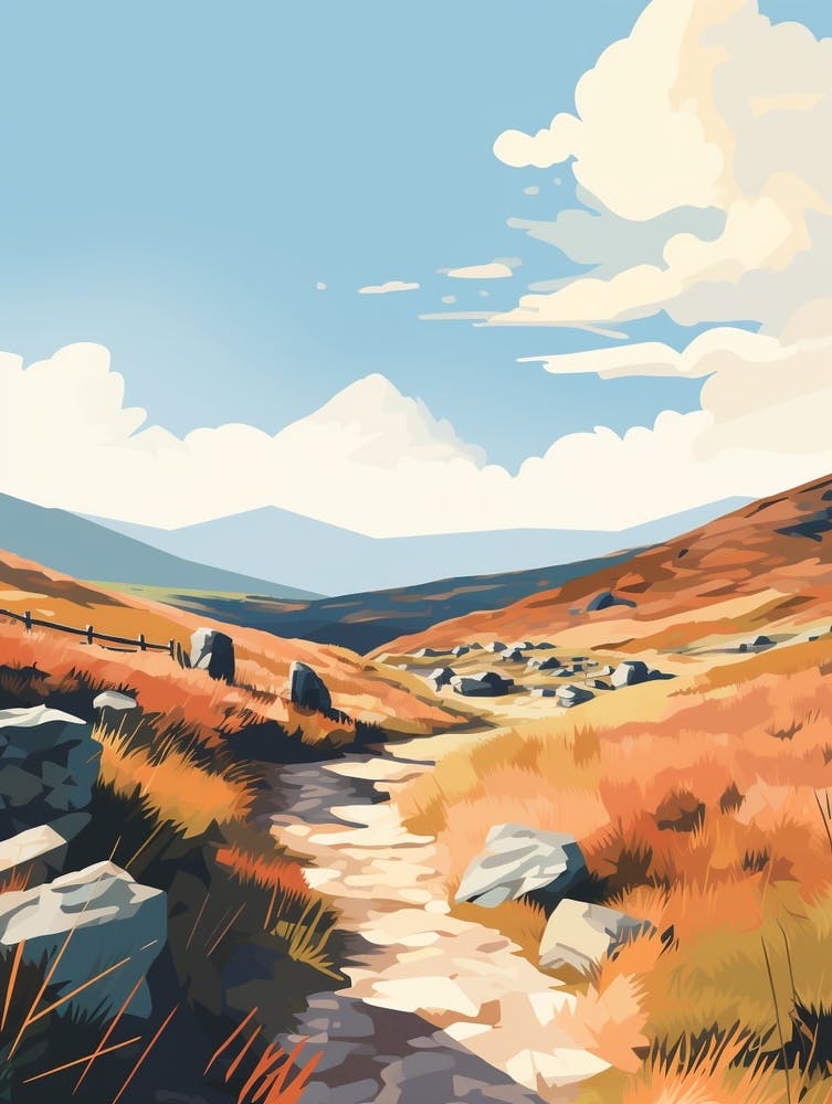 The Kerry Way Ireland 1 Hiking Trail Landscape