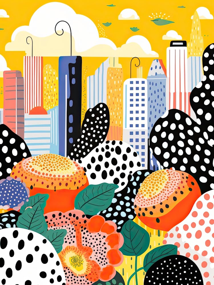 Bangkok, Illustration In The Style Of Pop Art 3