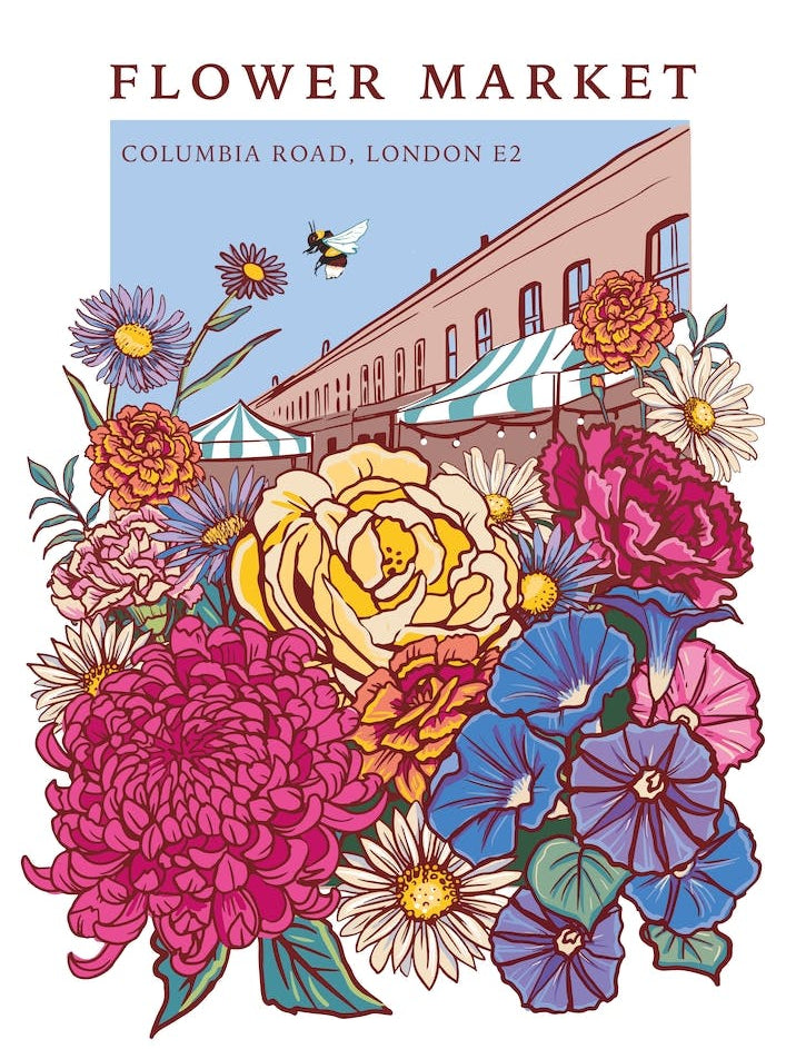 Flower Market Columbia Road London