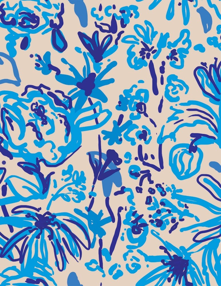 Blaue Blumen