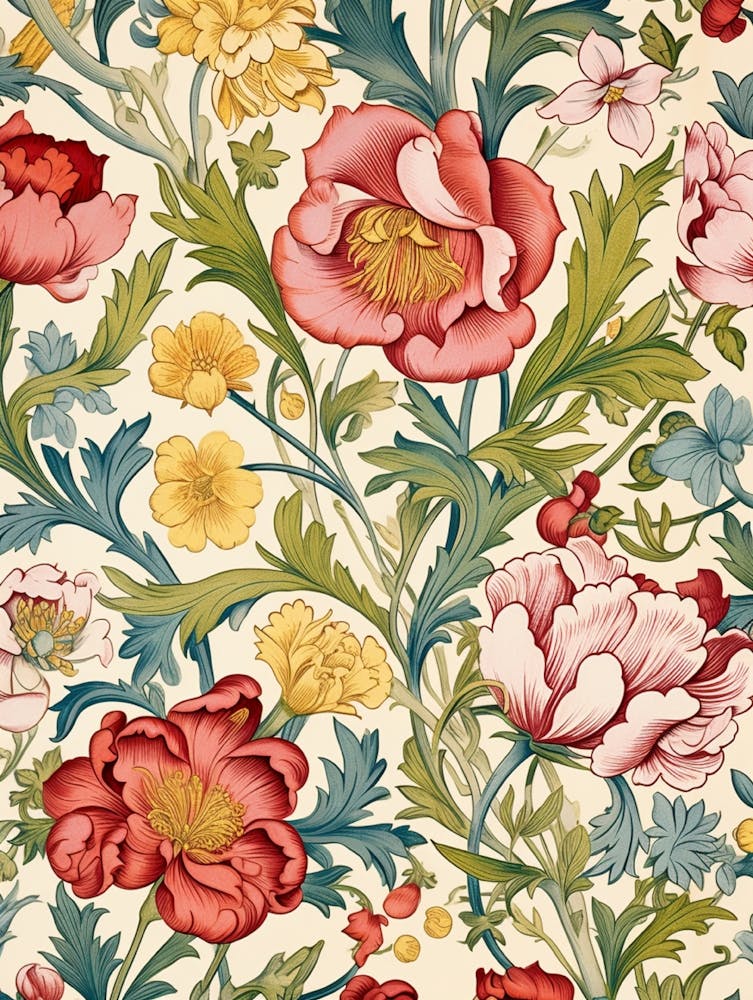 Blumenmuster 21