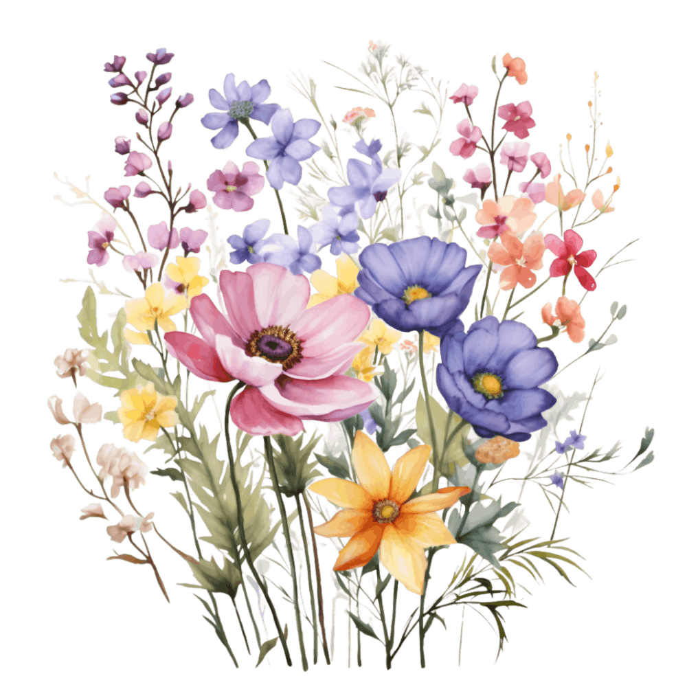 Watercolor Flowers 10