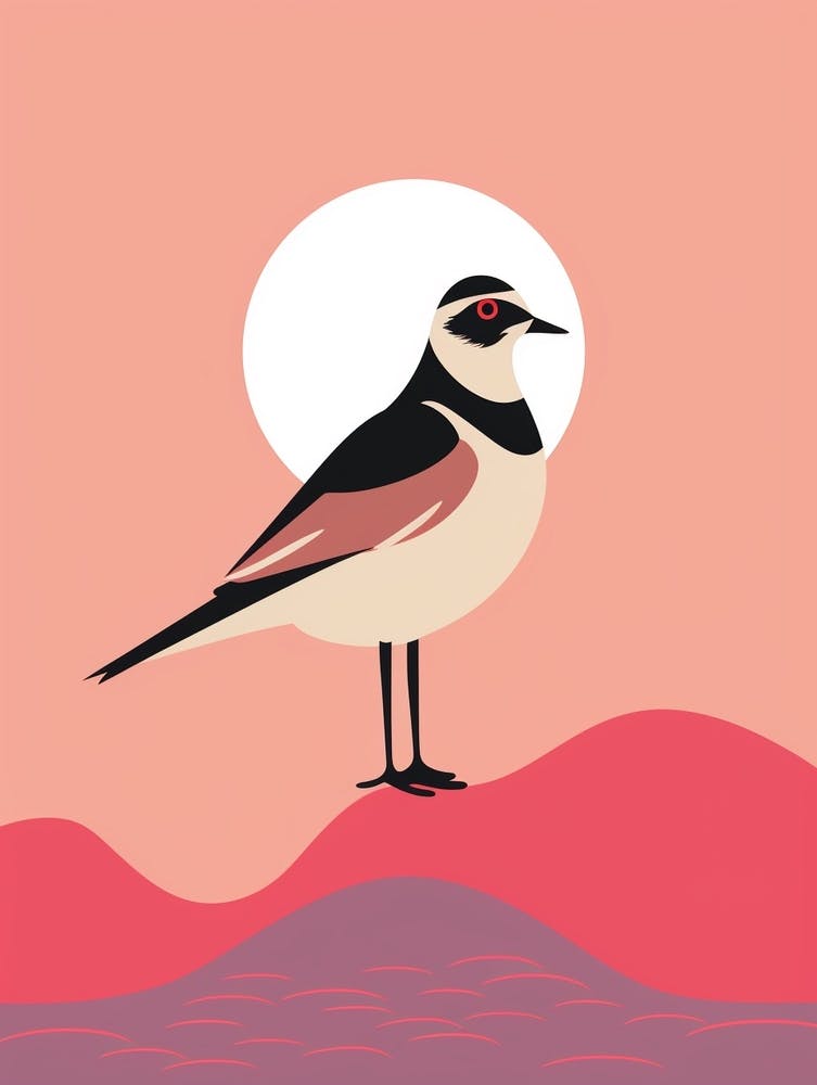 Illustration Minimaliste Vanneau 4
