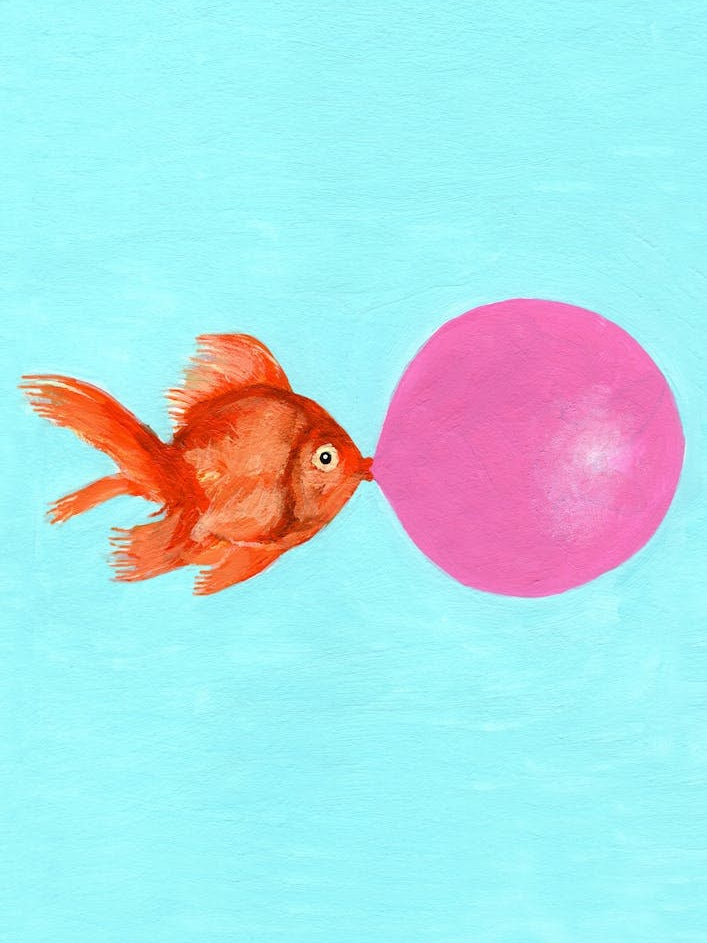 Goldfish With Bubblegum