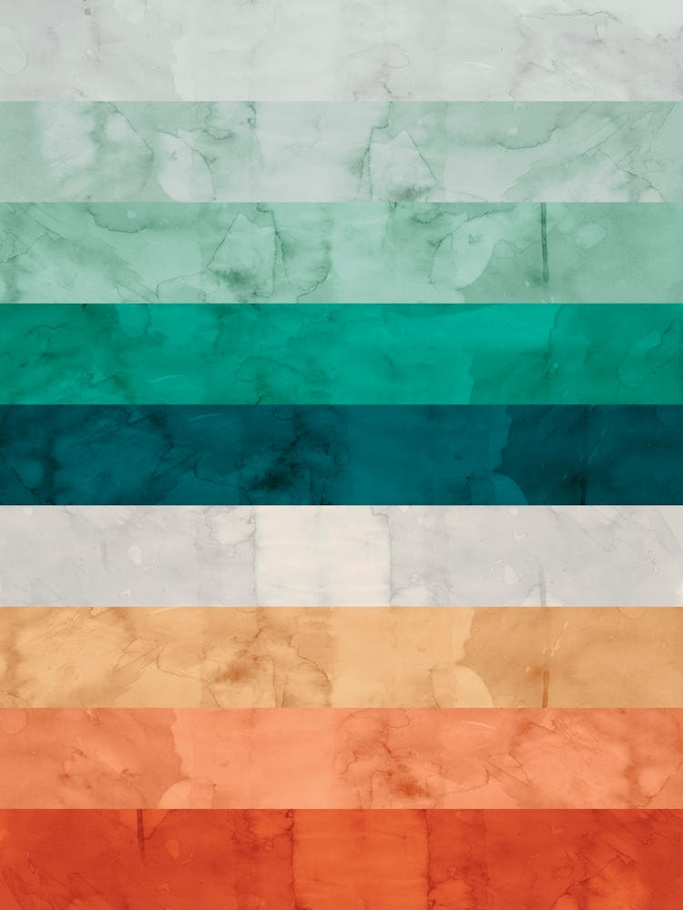 Expressionist watercolor strokes 5