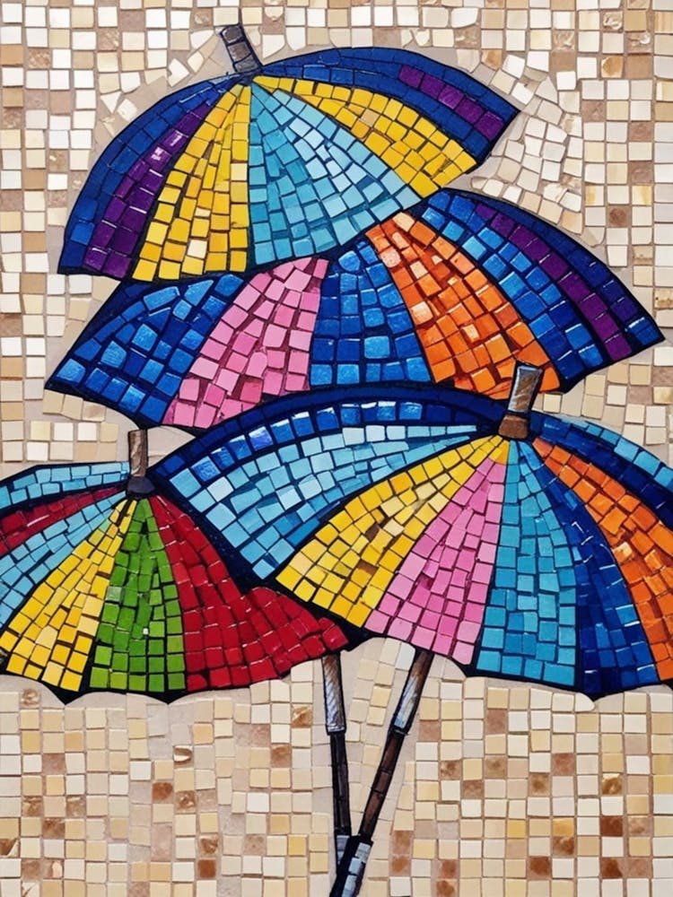 Mosaic Umbrellas 1