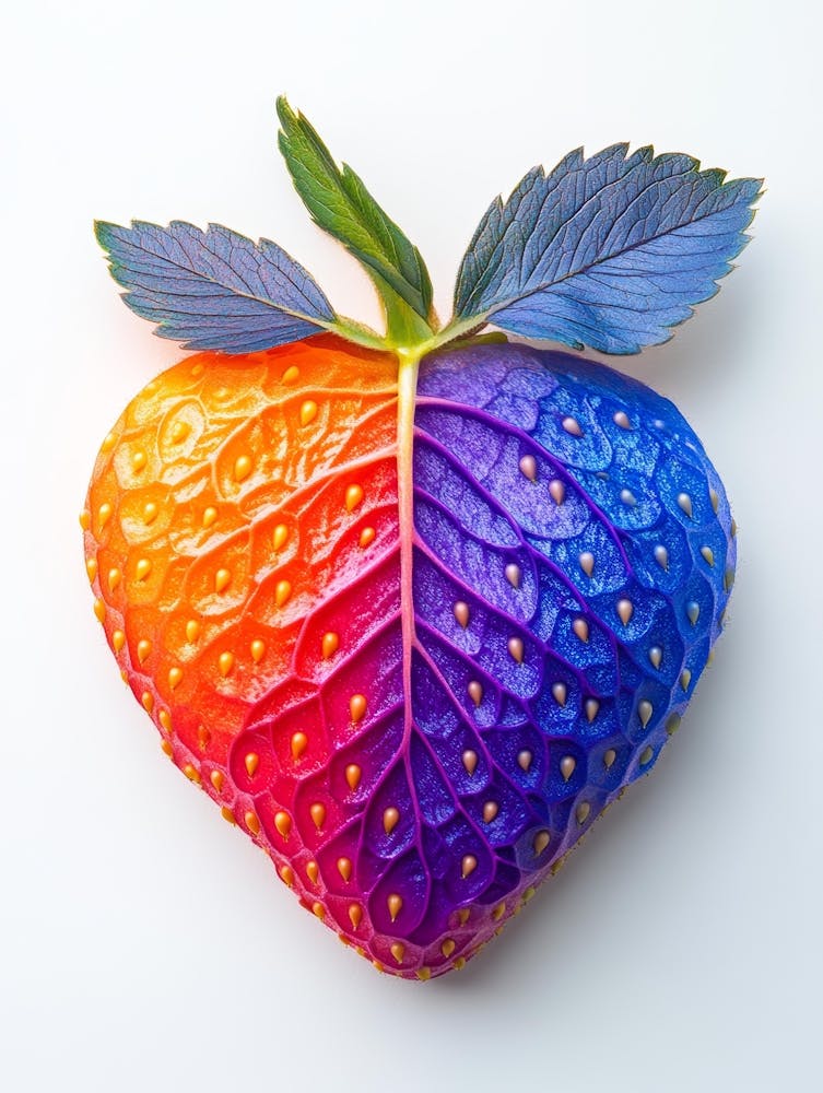 Rainbow Strawberry 2