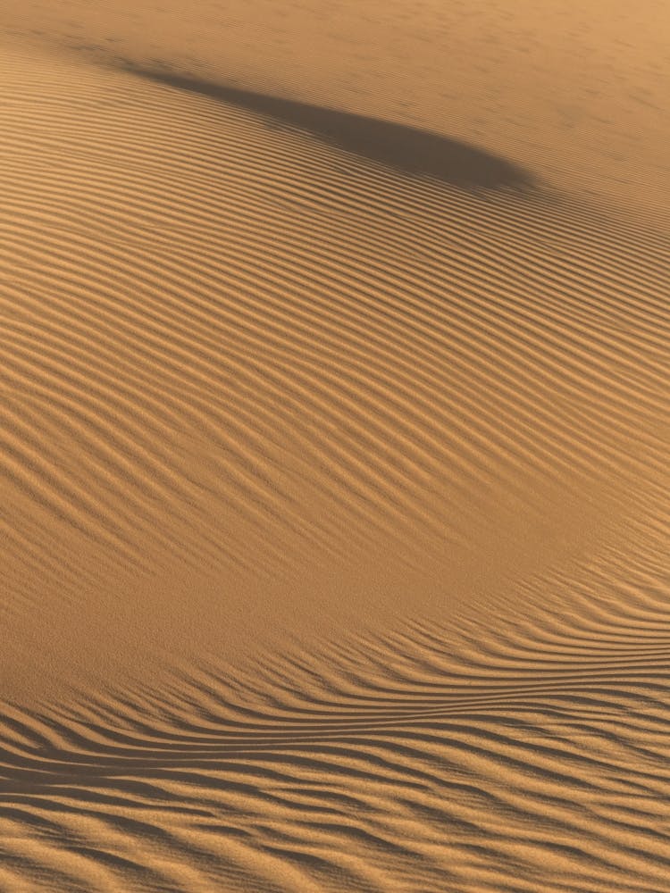 Pattern Of Sand In The Sahara