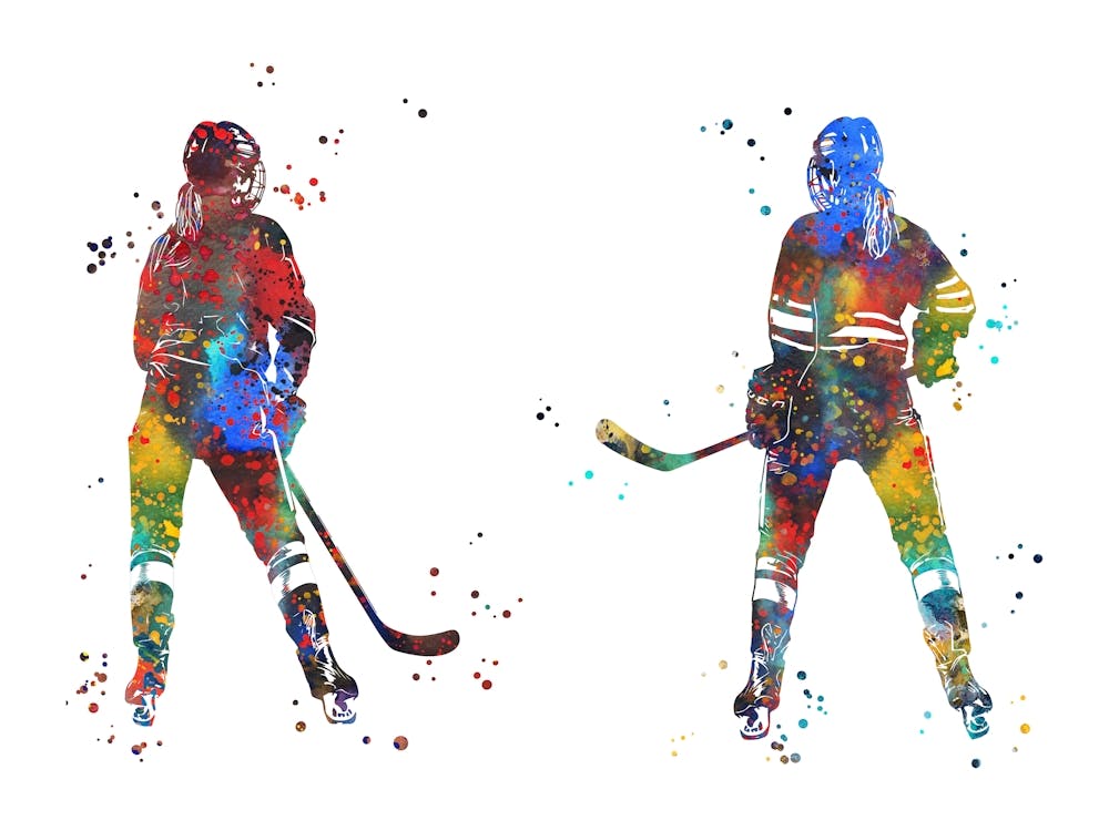 Hockey Player Girls