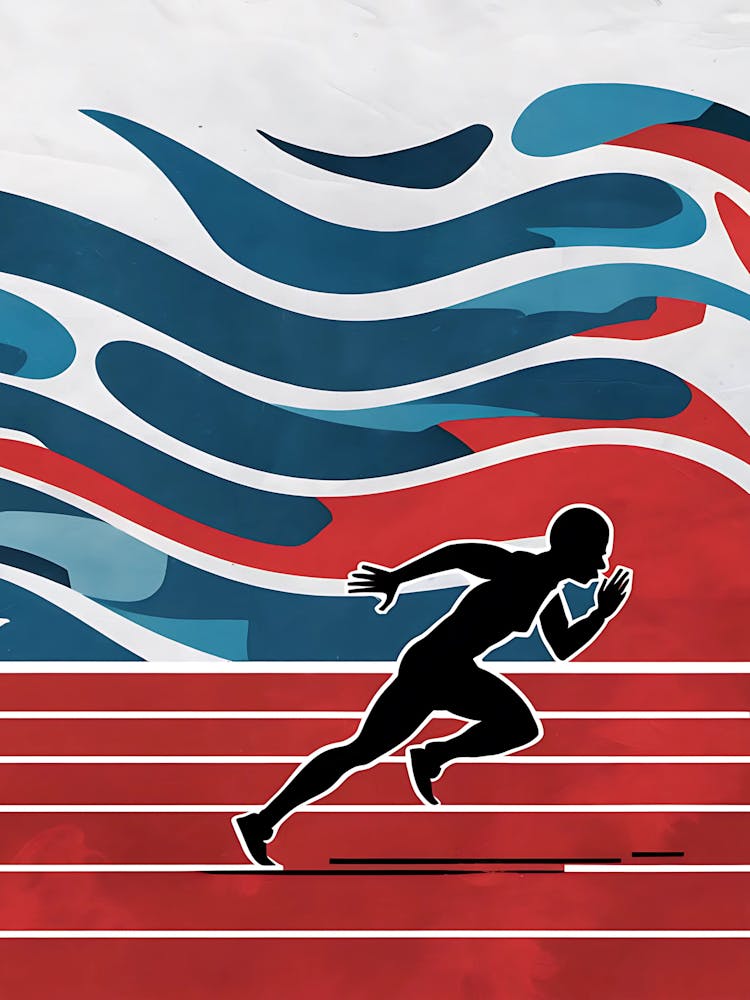 Usa Olympics Runner