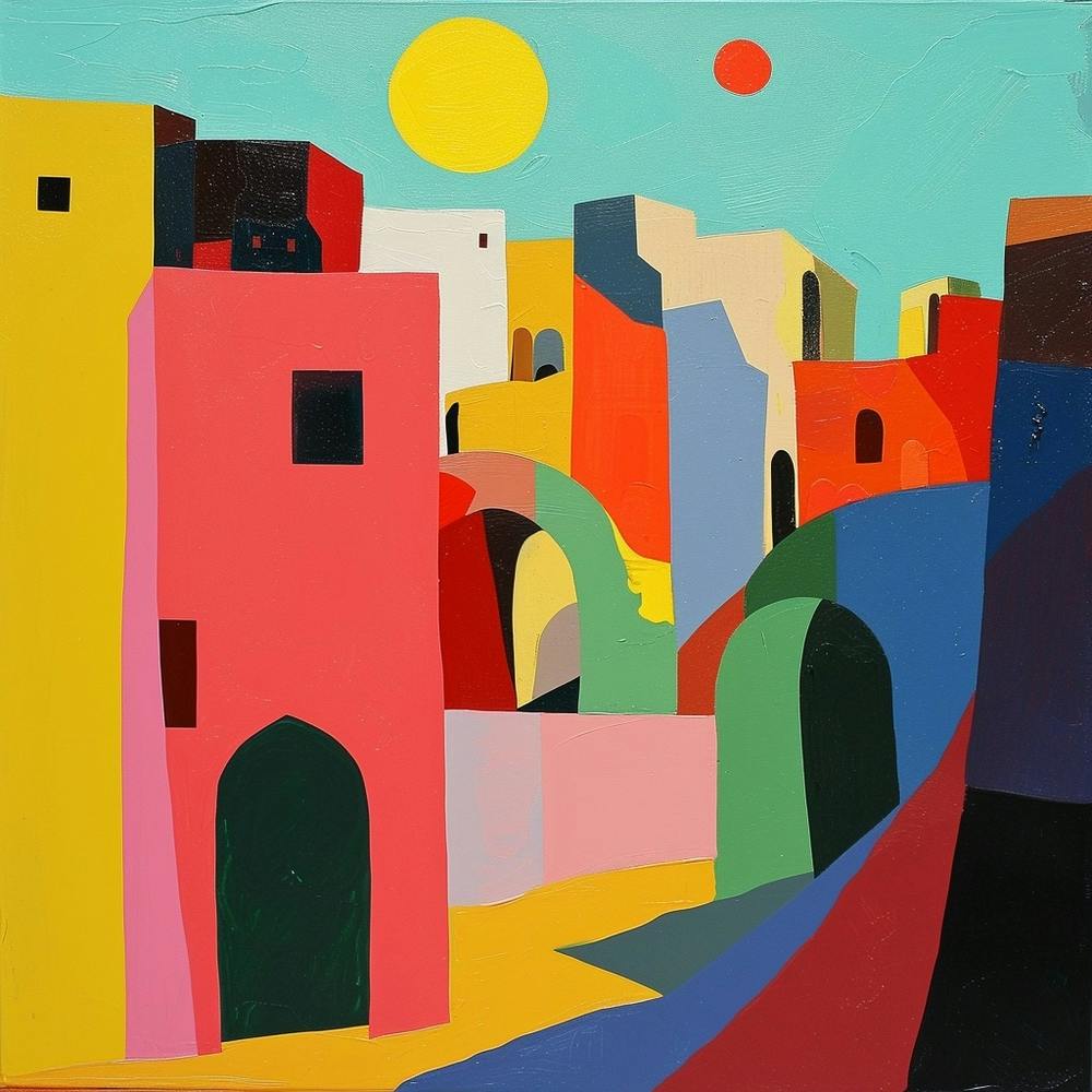 Abstract Travel Collection Algeria 7