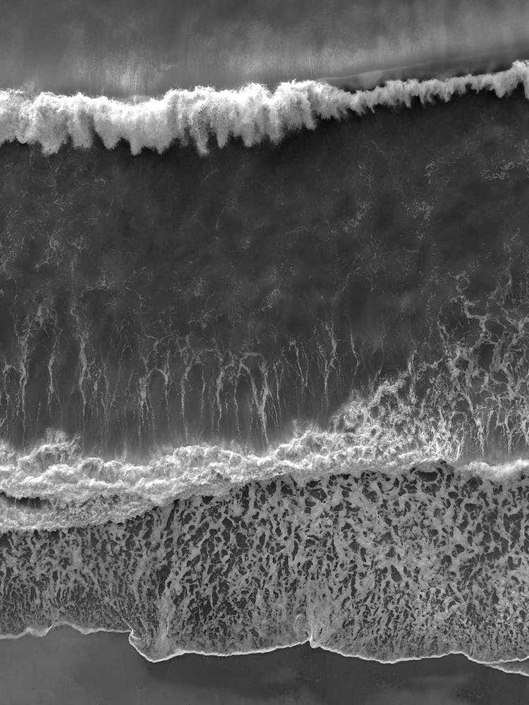 Black And White Beach