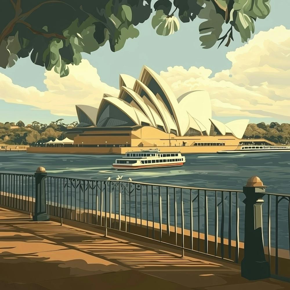 Sydney Opera House Art