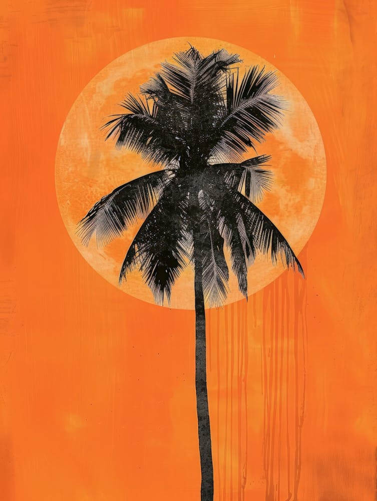 Palm Tree Canvas Print 3