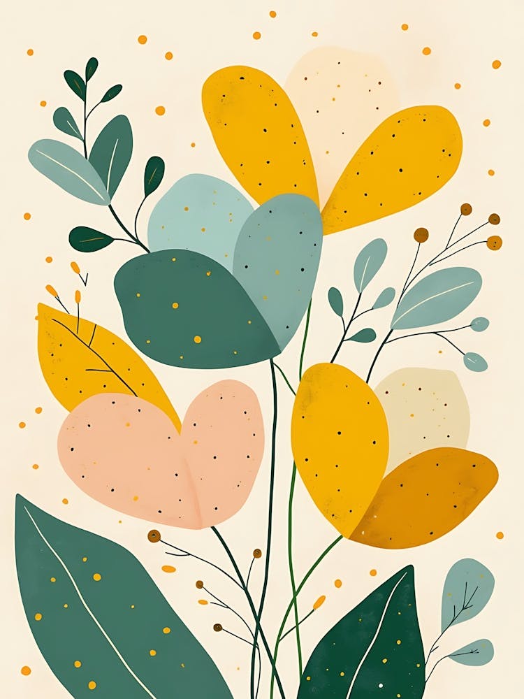 Timeless Floral Tranquility