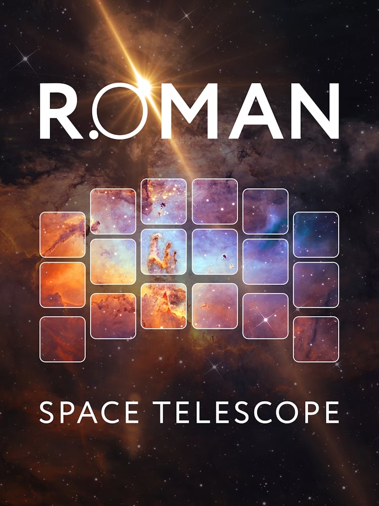 Nancy Grace Roman Space Telescope 2027 Poster — NASA Weltraumdruck