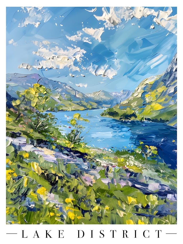 Lake District Doodle And Stitch