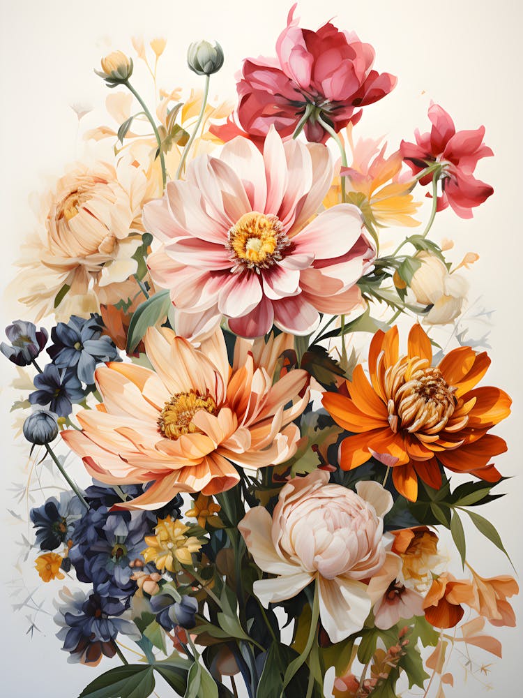 Wildflower Watercolor Oasis