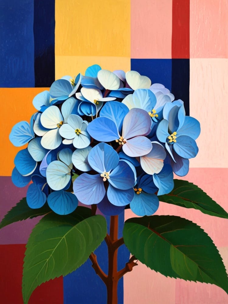 Blue Hydrangea 1