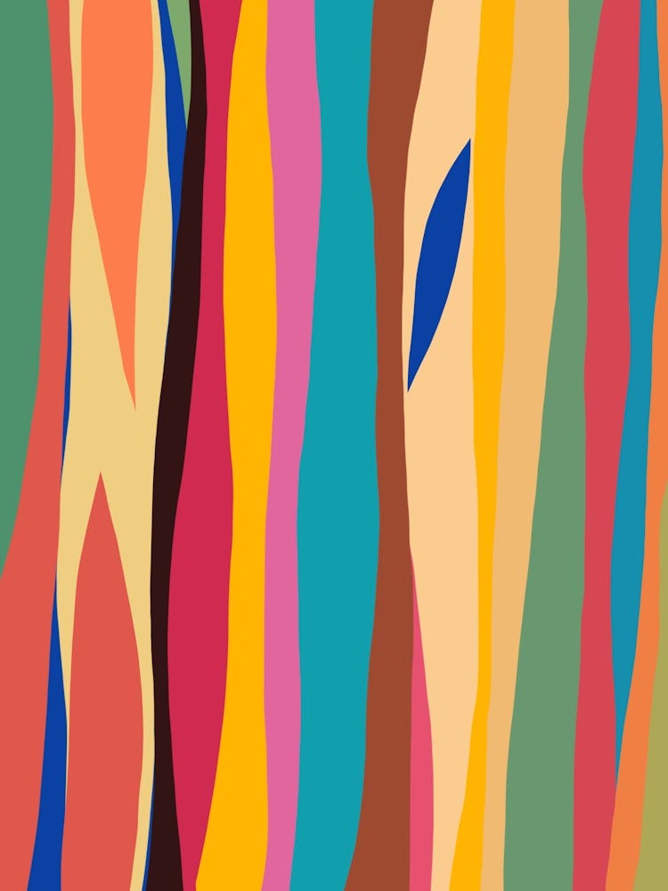 Abstract Painting flames 2