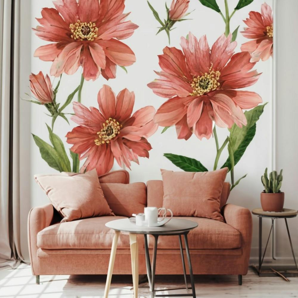 Wall Paper With Flowers