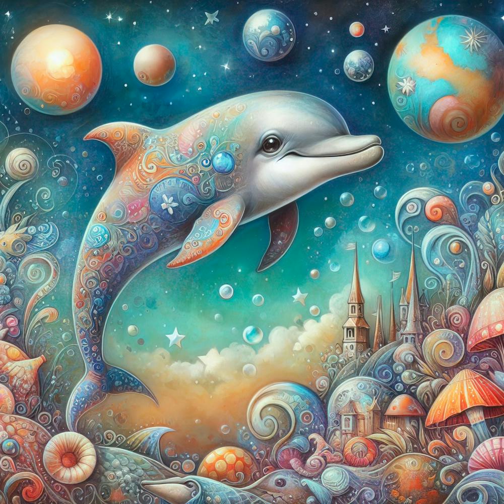 Dolphin In The Sea