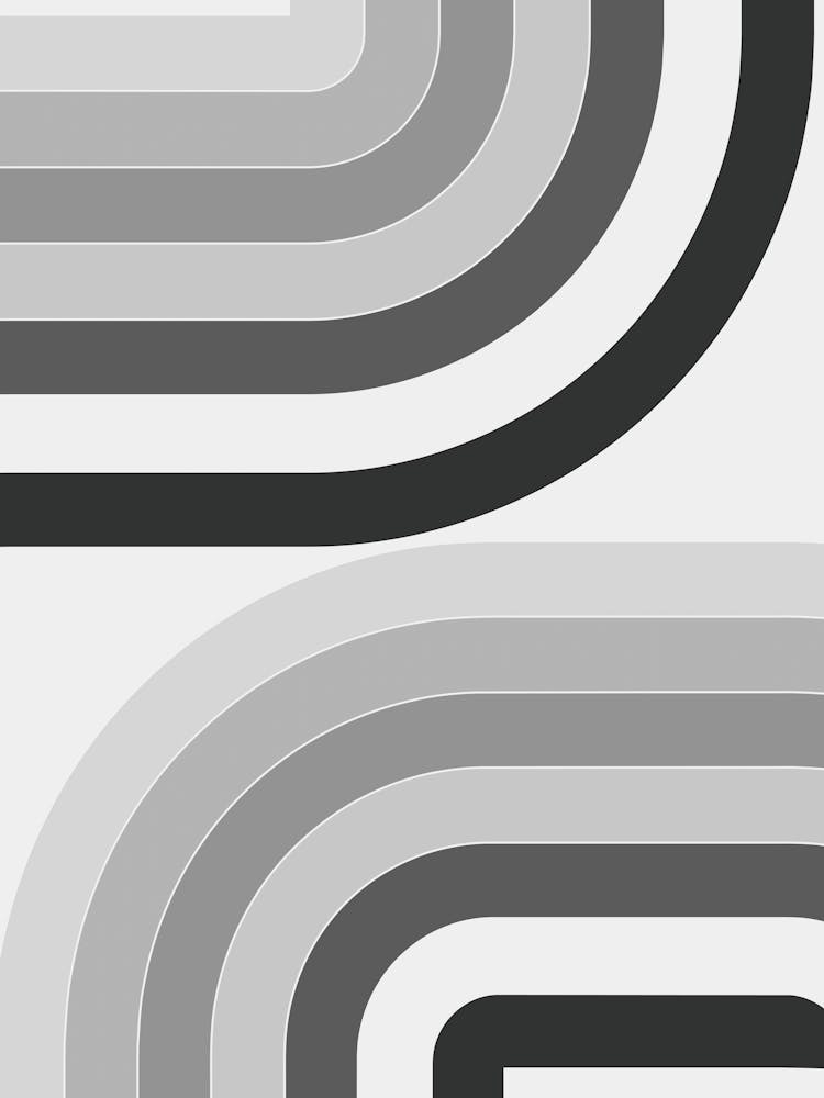 Abstract Black And White 2