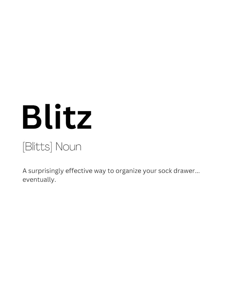 Blitz Definition Meaning
