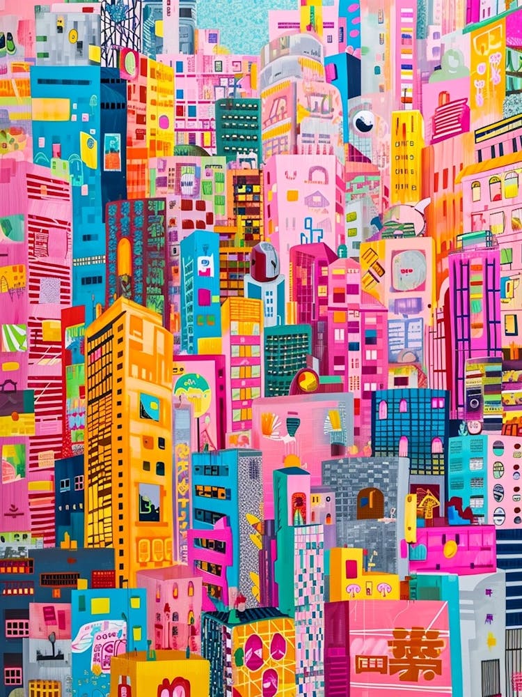 Kitsch Tokyo Colourful 2