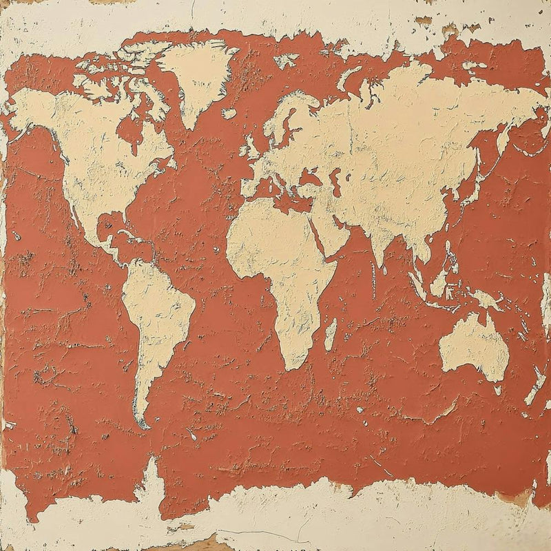 World Map Art 20
