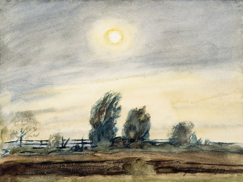 Autumn Landscape, Juho Mäkelä