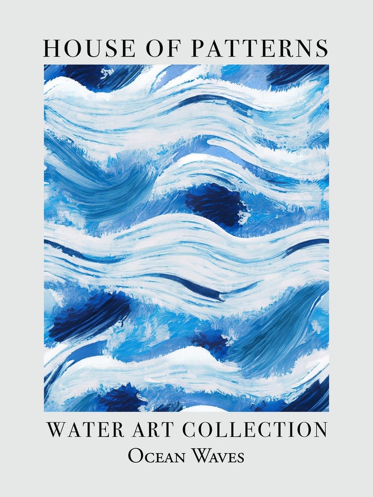 House Of Patterns Ocean Waves Water 14