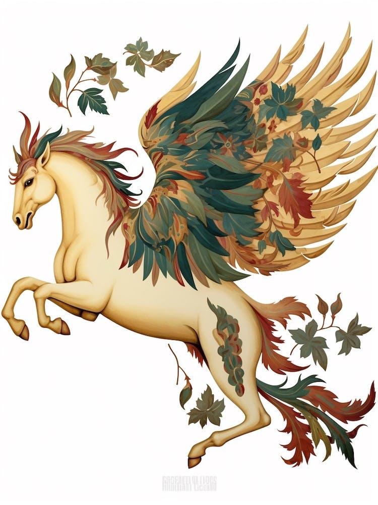 Floral Pegasus 1