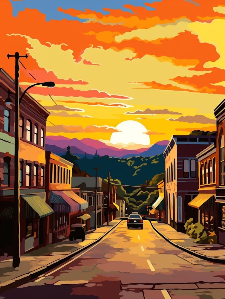 Port Townsend Retro Pop Art 15