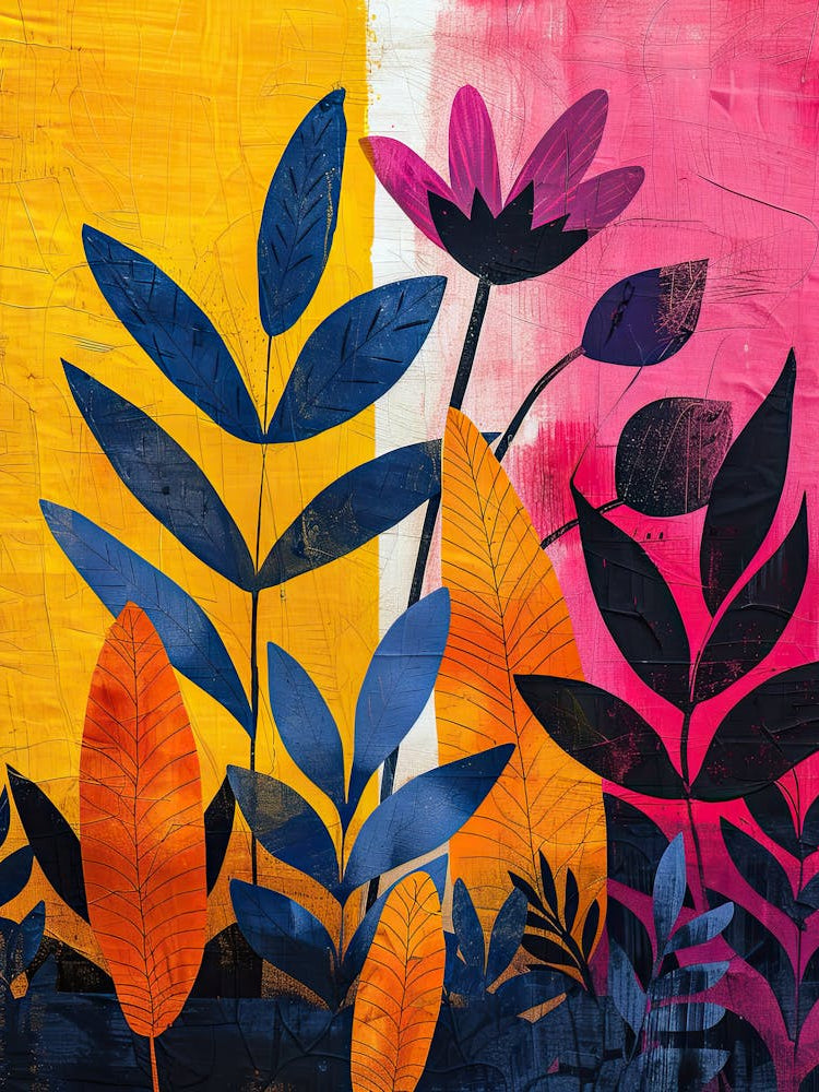 Abstract Euphoria Matisse Style