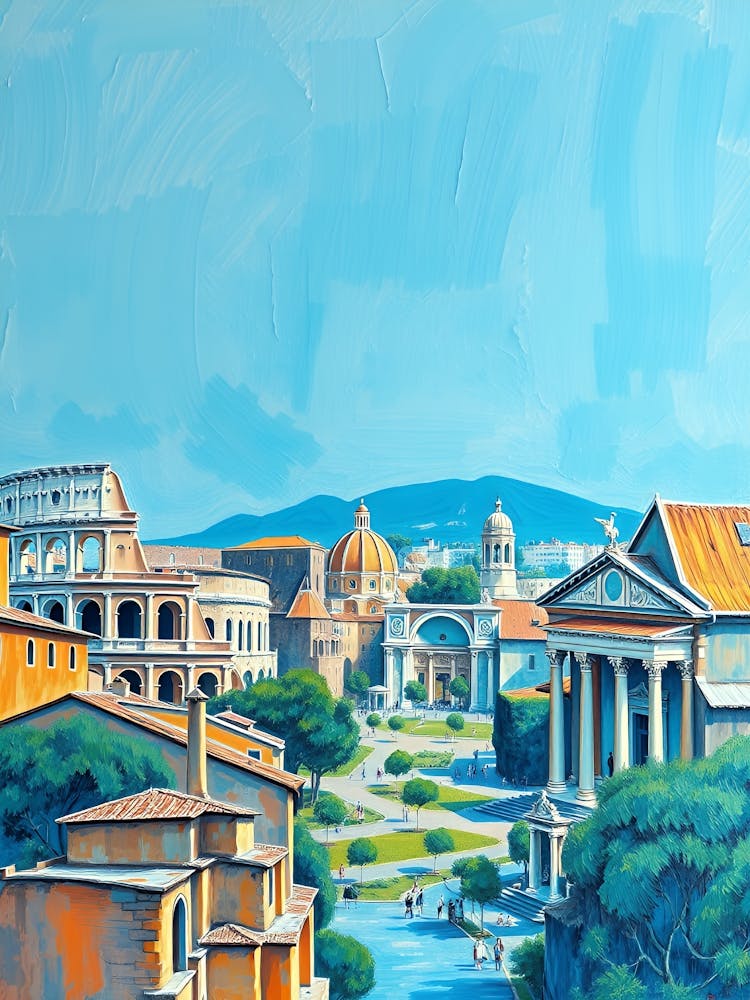Rome Cityscape 5