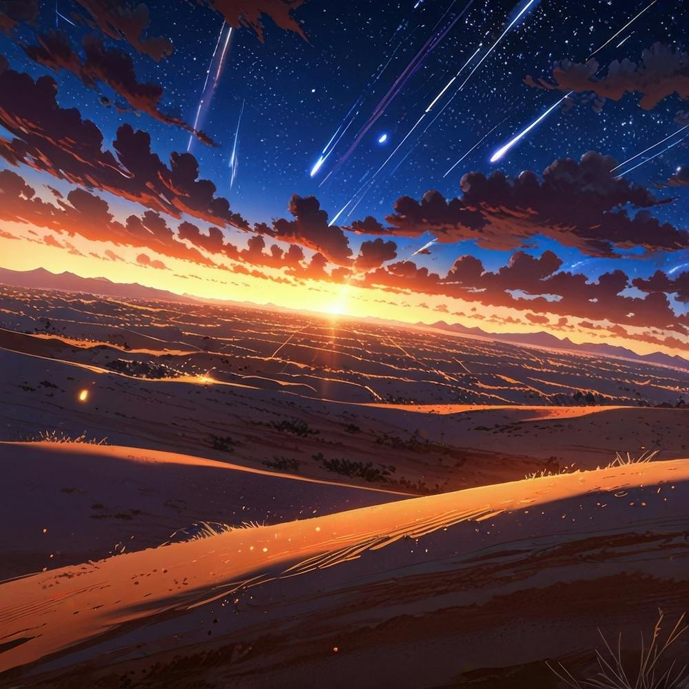 Sunset In The Desert 12