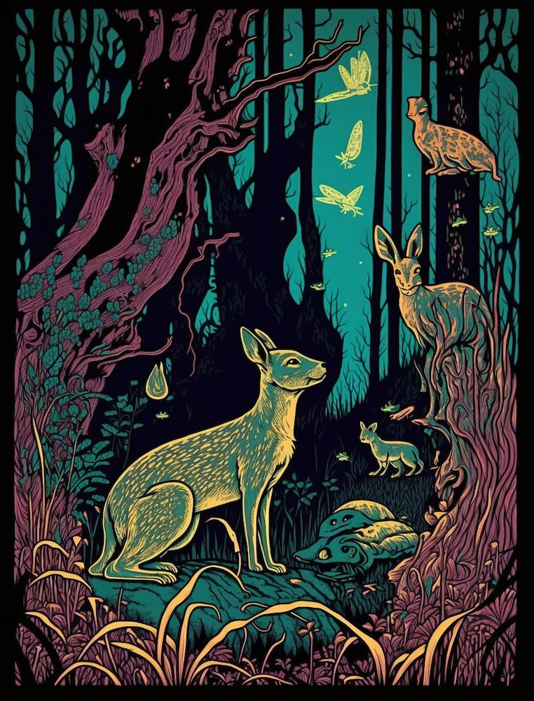 Deer In The Woods