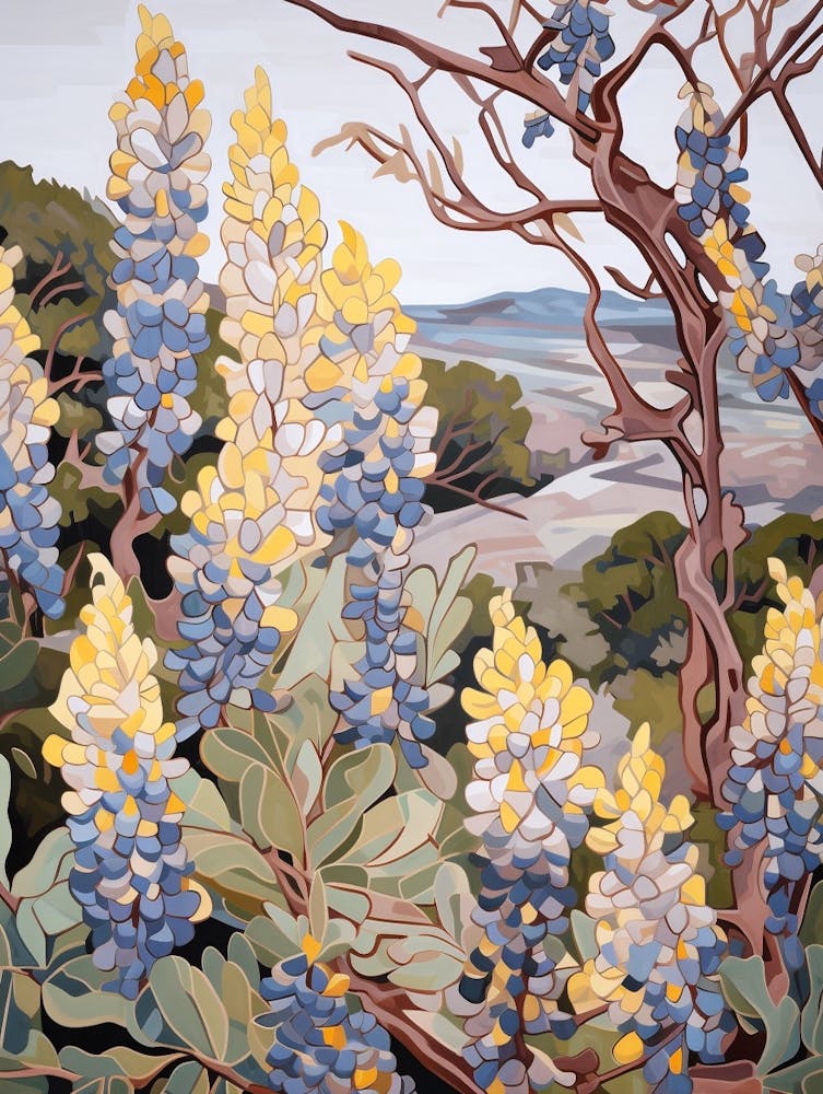 Bluebonnet 1 Flower Painting