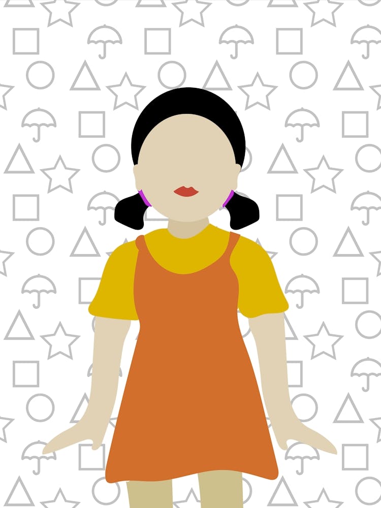 Squid Game Doll Fan Art