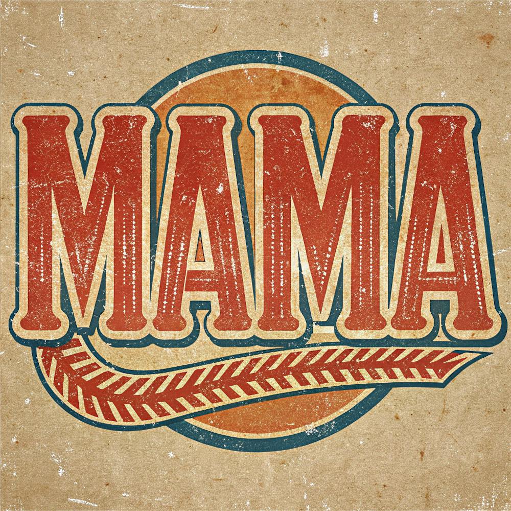Un Design Sportif Mettant En Vedette Le Mot Mama En Gras (1)