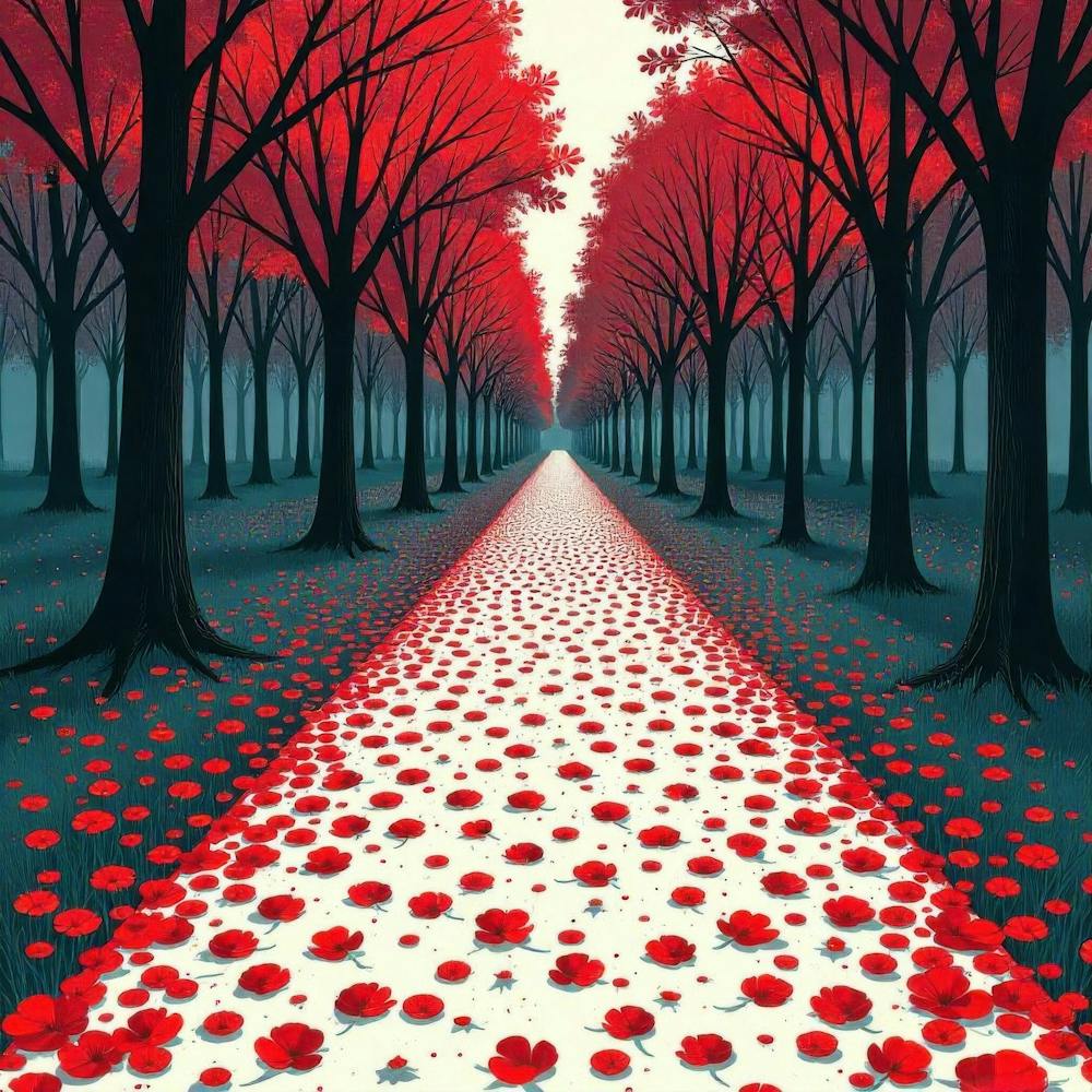 Path Through The Trees 1