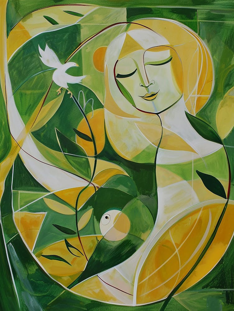 Mother And Dove