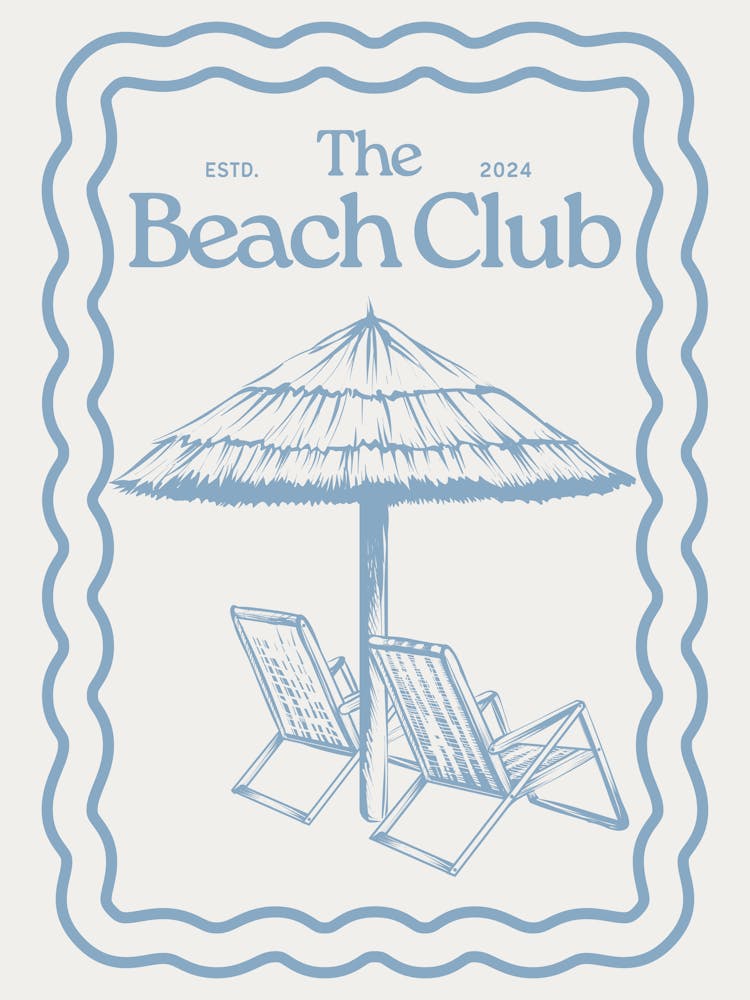 The Beach Club | Coastal Tropical Beachy