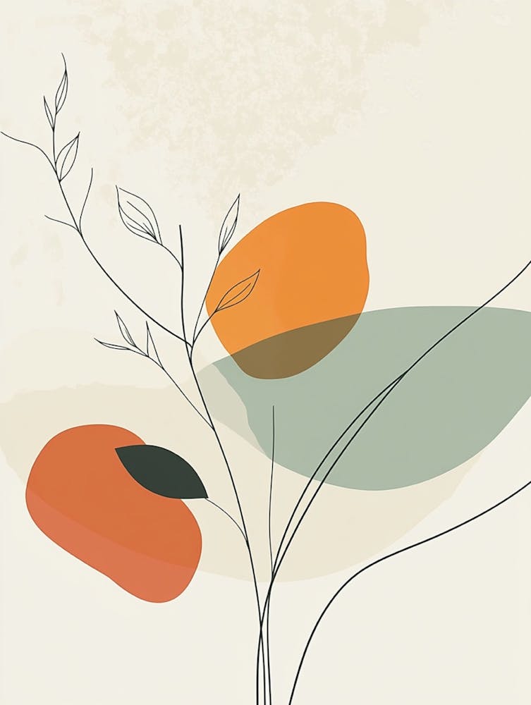 Abstrakte Blume 57