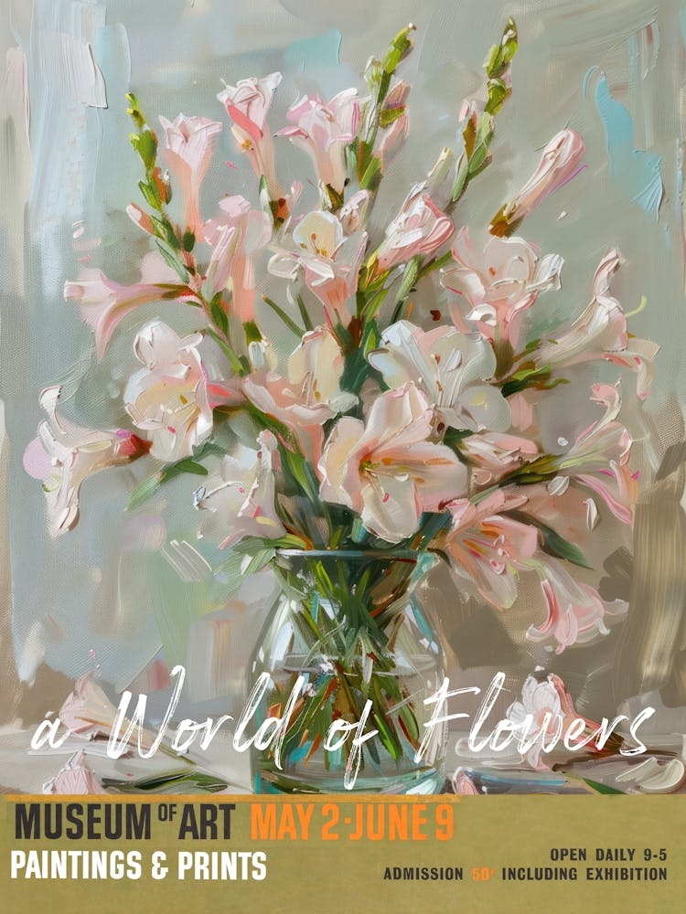 A World Of Flowers, Van Gogh Exhibition Freesia 4