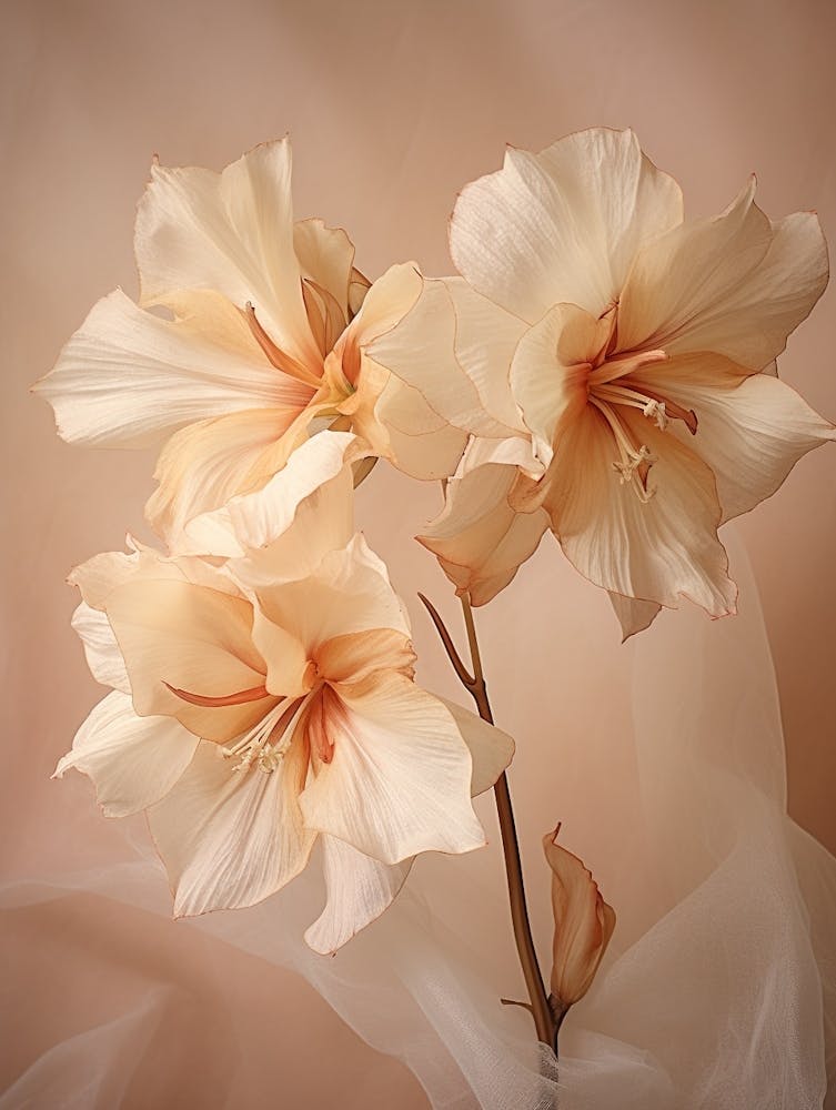 Boho Dried Flowers Amaryllis 1