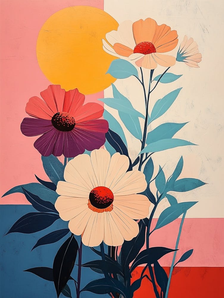 Fleurs au soleil
