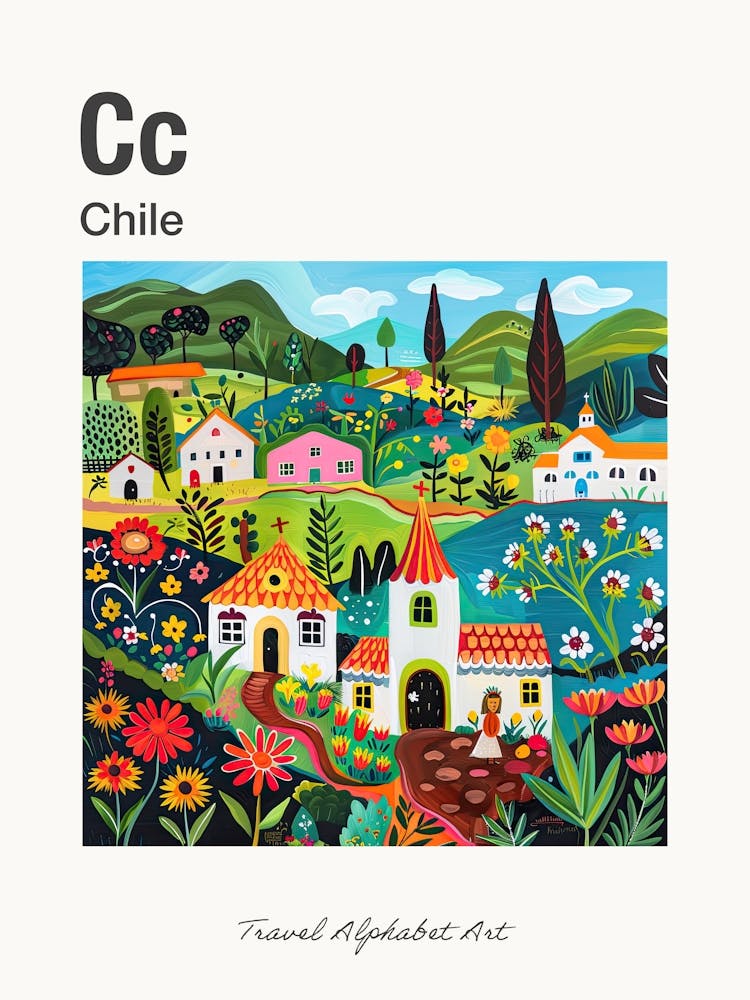 Kids Travel Alphabet  Chile 1